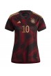 Fotbalové Dres Německo Serge Gnabry #10 Dámské Venkovní Oblečení MS 2022 Krátký Rukáv